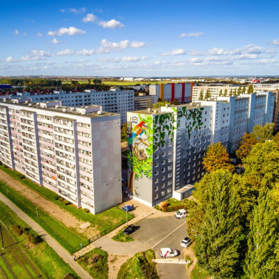 Otto-Nagel-Straße 7+8 - Luftbild vom gesamten Carré im Herbst 2022