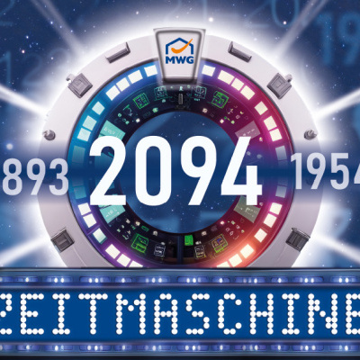 Premiere MWG-Zeitmaschine