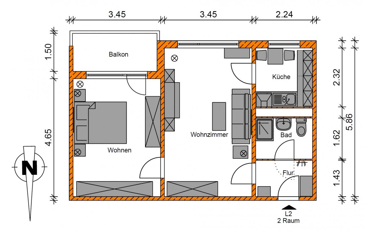 Frisch rausgeputzt - Möbel rein, einziehen, fertig - Foto 1