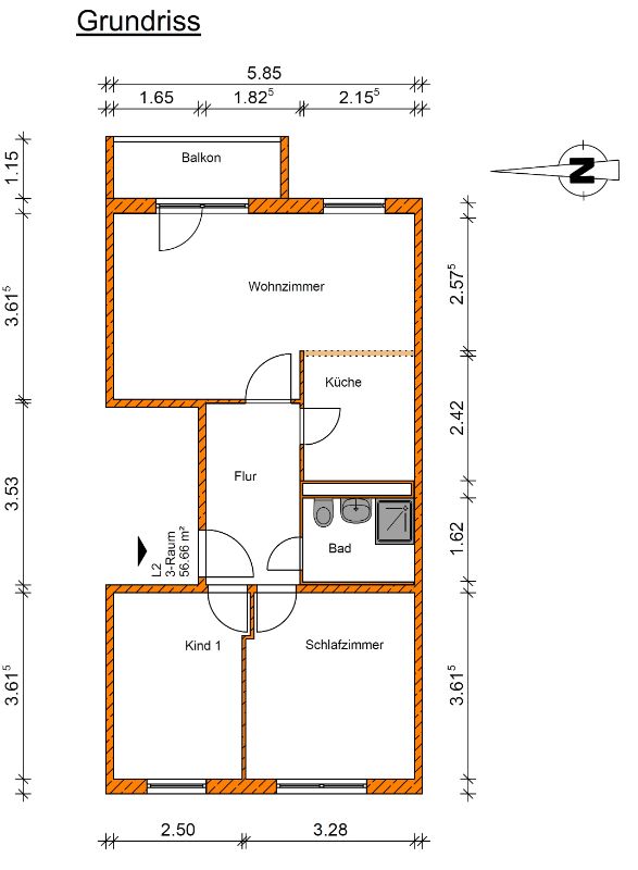 Eine Wohnung für Groß und Klein - Photo 4