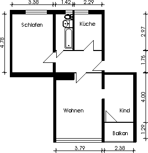 3-Raumwohnung am Neustädter See - Erstbezug nach Sanierung - Photo 5